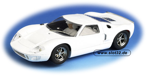 SCALEXTRIC Ford GT 40 white